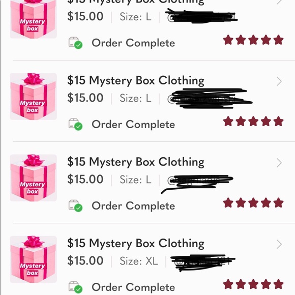 $15 Mystery Box Clothing - Picture 2 of 6